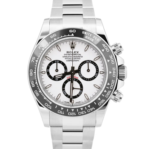 BRAND NEW SEP. 2024 Rolex Daytona Cosmograph White PANDA 40mm 126500 LN BOX