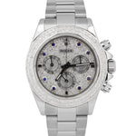 MINT Rolex Daytona Cosmograph 40mm PAVE DIAMOND Stainless Steel 116520 Watch