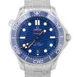 MINT 2023 PAPERS Omega Seamaster Diver 42mm Blue Wave 210.30.42.20.03.001 BOX