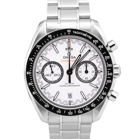 MINT PAPERS Omega Speedmaster Racing WHITE 44.25mm 329.30.44.51.04.001 BOX