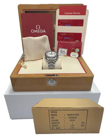 MINT PAPERS Omega Speedmaster Racing WHITE 44.25mm 329.30.44.51.04.001 BOX