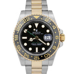Rolex GMT-Master II Two-Tone 18K Yellow Gold Steel Oyster 40mm 116713 LN Watch