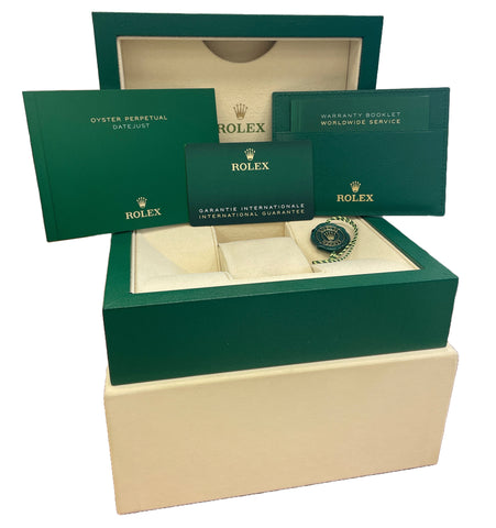 MINT 2022 PAPERS Rolex DateJust 41mm WIMBLEDON Steel 18K Gold JUBILEE 126331 BOX