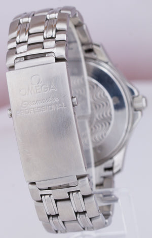 Men's Omega Seamaster Professional White 41mm Stainless Steel Date Watch 2542.20