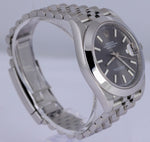 MINT 2019 Rolex DateJust 41 Rhodium 126300 Jubilee Stick 41mm Stainless Smooth