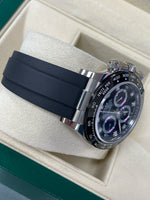 UNWORN 2021 Rolex Daytona 18K White Gold DIAMOND Chronograph 40mm Watch 116519