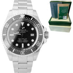 2011 Rolex Sea-Dweller Deepsea 116660 Stainless Steel 44mm Black Dive Watch B+P