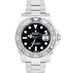 Rolex GMT-Master II Black 40mm Ceramic Stainless Steel Date Watch 116710 LN