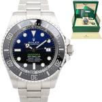 JULY 2022 Rolex Sea-Dweller Deepsea 126660 JAMES CAMERON Black Blue 44mm Watch