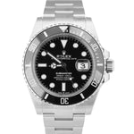 NEW JULY 2022 Rolex Submariner 41 Date Stainless Black Ceramic Watch 126610 LN
