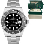 BRAND NEW SEPT 2021 Rolex Submariner 41 Date Steel Black Ceramic Watch 126610 LN