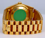 1994 MINT PATINA Rolex Day-Date President 18238 36mm Double Quickset 18K Gold