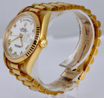 1994 MINT PATINA Rolex Day-Date President 18238 36mm Double Quickset 18K Gold