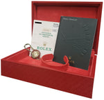 UNPOLISHED Rolex DateJust President 31mm Midsize 950 Platinum Watch 68246 B+P