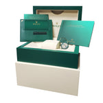 BRAND NEW 2021 Rolex Oyster Perpetual 41mm CORAL RED Oyster Steel Watch 124300