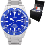 2020 UNPOLISHED Tudor Pelagos Blue Titanium 42mm Automatic Date Watch 25600 TB