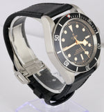 MINT Tudor Black Bay Heritage Black 79230 Stainless Steel 41mm Strap Dive Watch