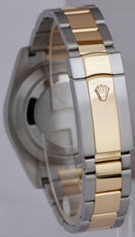 MINT Rolex Datejust II 2 Champagne 18K Two-Tone Gold Stainless 41mm Watch 116333
