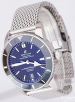 Breitling Superocean Heritage II 46mm Black Stainless Mesh AB2020 46mm Watch