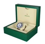 MINT 2017 Rolex Yacht-Master II 44mm White Stainless Blue Ceramic 116680 Watch