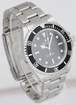 UNPOLISHED Rolex Submariner No-Date 14060 Stainless Black 40mm Watch FULL SET