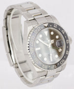 MINT 2014 Rolex GMT-Master II Black Stainless Steel 40mm Ceramic 116710 LN Watch