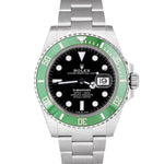 NEW MARCH 2021 Rolex Submariner 41mm Date GREEN KERMIT Ceramic Watch 126610 LV
