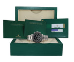 MINT PAPERS Rolex Daytona 116500 Black Ceramic Steel Oyster Watch Box