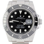 MINT Rolex Submariner Date 116610 40mm Stainless Steel Black Ceramic Watch