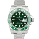 MINT Rolex Submariner Date 'Hulk' Green Stainless Steel Ceramic Watch 116610 LV