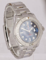 MINT 2020 Rolex Yacht-Master 40mm Blue Stainless Steel Oyster Watch 126622 B+P