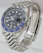 2019 UNP. Rolex GMT-Master II Batman Black Blue SS Ceramic 40mm 126710 BLNR B+P