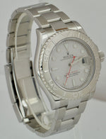 MINT Rolex Yacht-Master 40mm NEW BUCKLE 116622 Stainless Platinum Silver Watch