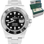 2020 UNPOLISHED Rolex Submariner Date 41mm Stainless Steel Black Watch 126610 LN