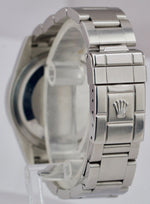 UNPOLISHED Rolex Explorer I Black Stainless Steel 114270 36mm Automatic Watch