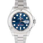 2021 Rolex Yacht-Master 40mm Blue Stainless Steel Oyster Watch BOX PAPERS 126622