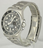 MINT 2022 Rolex Submariner 41mm Date Black 126610 Ceramic Stainless Steel Watch
