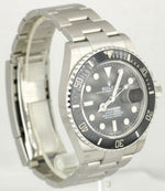 MINT 2022 Rolex Submariner 41mm Date Black 126610 Ceramic Stainless Steel Watch