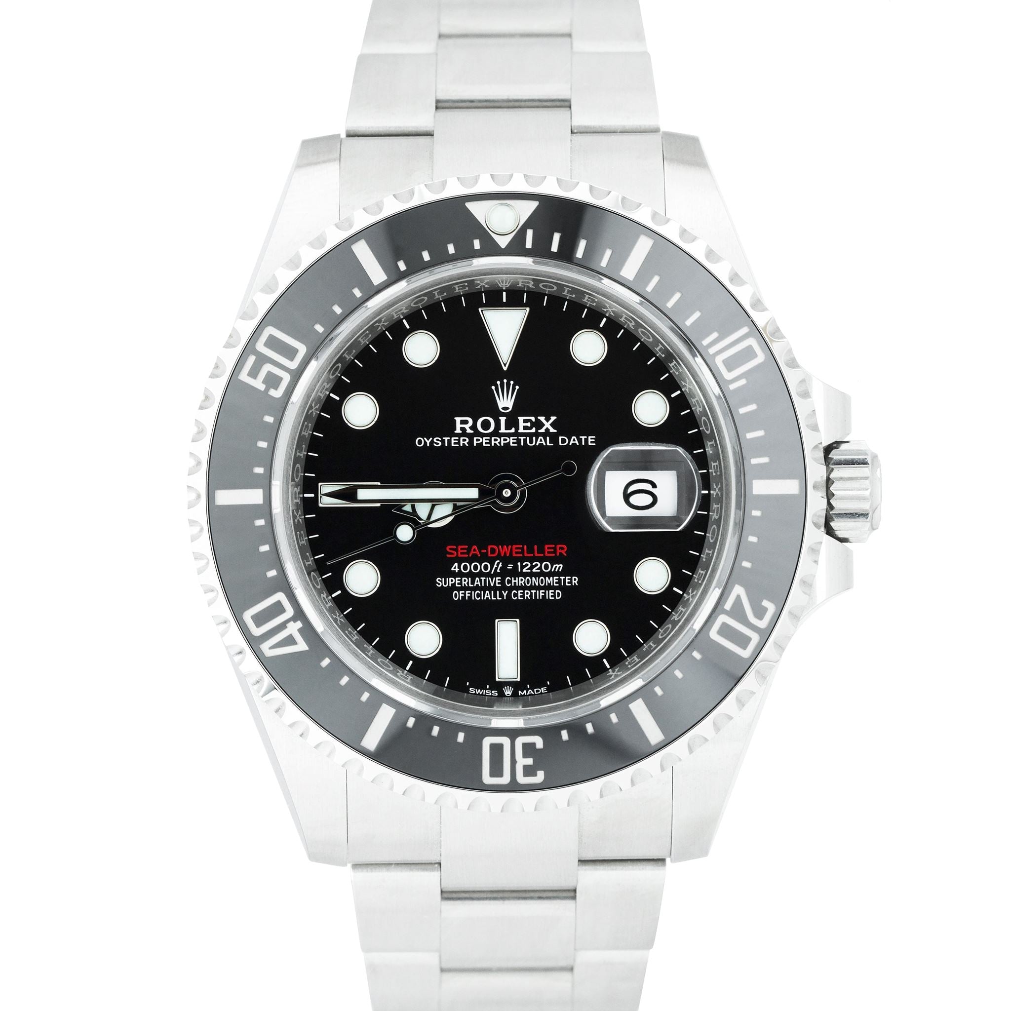 Rolex Red Sea-Dweller 43mm Mark II 50th Anniversary Stainless Steel Watch 126600