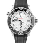 2022 Omega Seamaster 300 Co-Axial 42mm Stainless White Watch 210.32.42.20.04.001