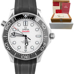 2022 Omega Seamaster 300 Co-Axial 42mm Stainless White Watch 210.32.42.20.04.001