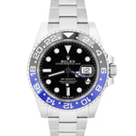 NEW FEB. 2022 Rolex GMT-Master II Ceramic BATMAN OYSTER BRACELET 126710 BLNR