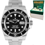 NEW GREEN CARD 2020 Rolex Submariner Date Steel Black Ceramic 40mm 116610 LN
