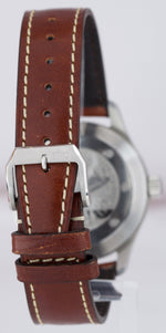 2017 SERVICED IWC Pilot Mark XV Spitfire 3253 IW325305 Steel Black 38mm Watch