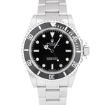 UNPOLISHED Rolex Submariner No-Date 14060 Stainless Black 40mm Watch FULL SET