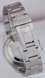 2007 Rolex Explorer II SEL NO-HOLES Stainless Black Date GMT 40mm Watch 16570