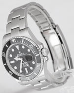 BRAND NEW FEB. 2022 Rolex Submariner 41 Date Steel Black Ceramic Watch 126610 LN