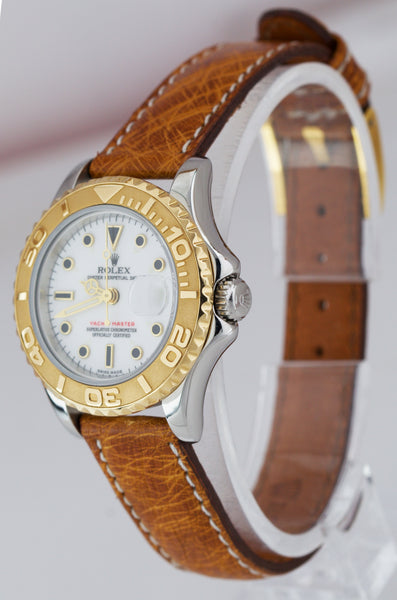 Rolex Yatch Master Full Yellow Gold White Dial - AllWatchMarket