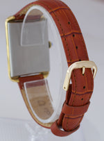 Vintage Cartier Tank Jumbo Stepped Case Gold Plated Manual 27x37mm 1543 Watch