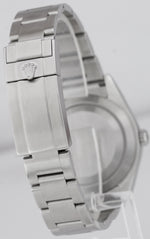 MINT Rolex Explorer I Black 39mm Stainless Steel Oyster Watch 214270 BOX PAPERS